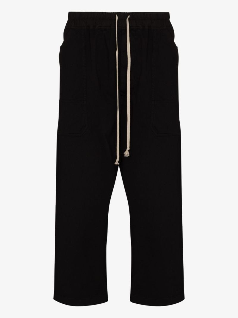 Mt Drawstring Cropped Trousers