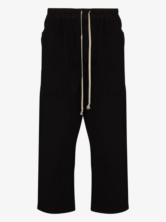 Mt Drawstring Cropped Trousers