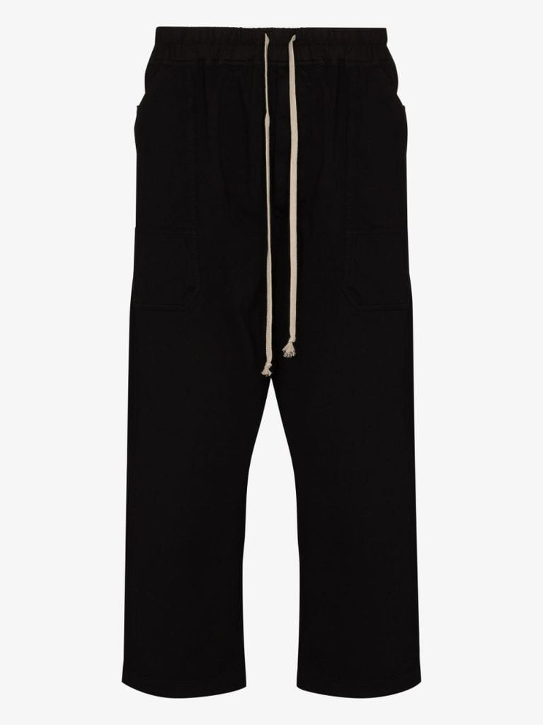Mt Drawstring Cropped Trousers
