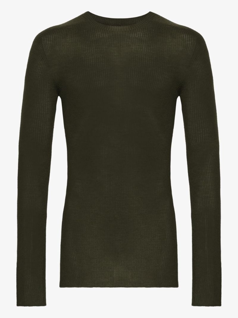Ribbed Wool Sweater