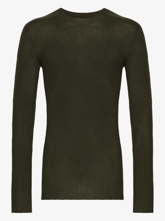 Ribbed Wool Sweater