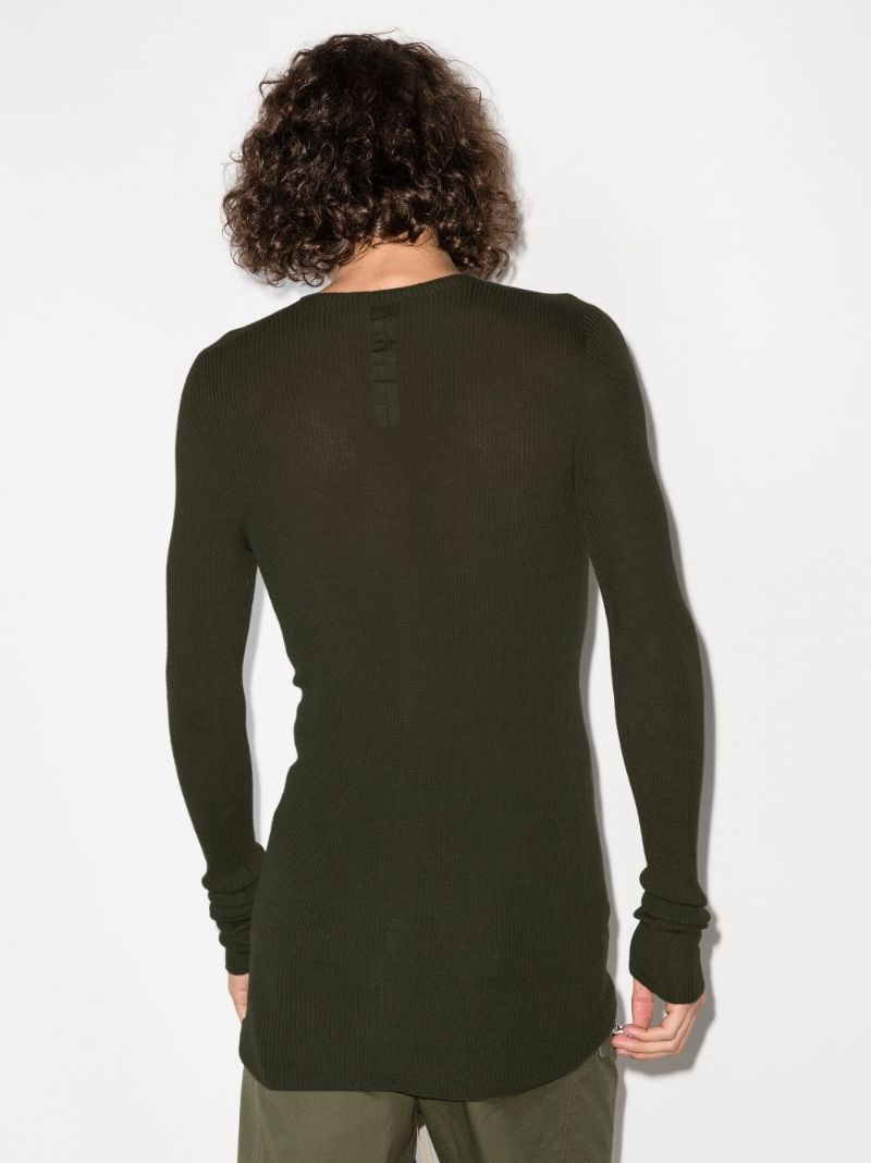 Ribbed Wool Sweater