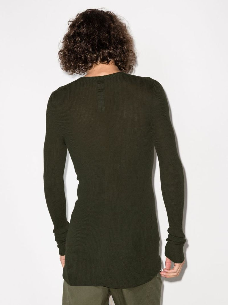 Ribbed Wool Sweater