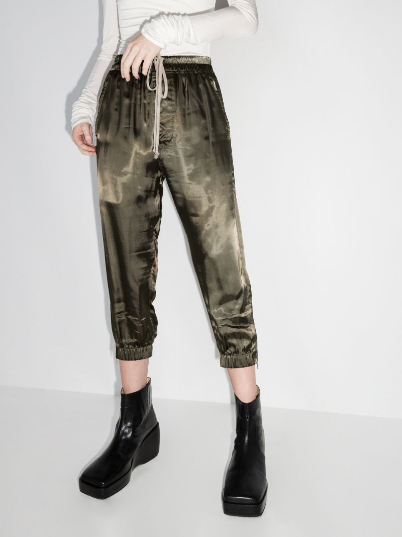 Cropped Track Pants