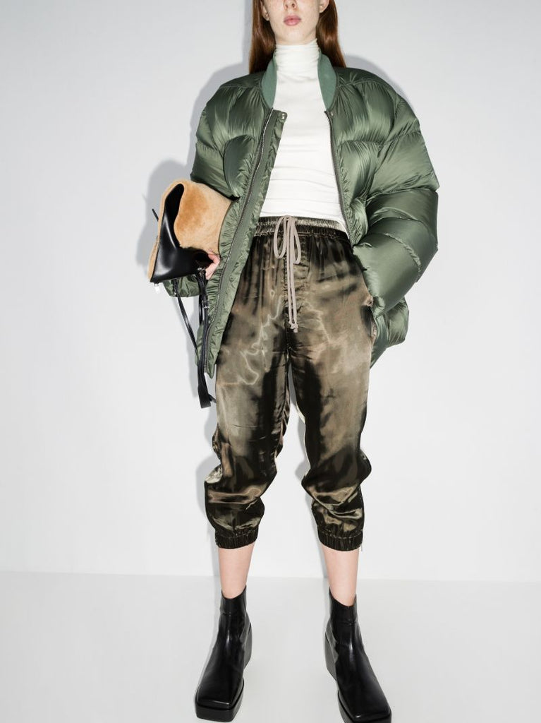 Cropped Track Pants