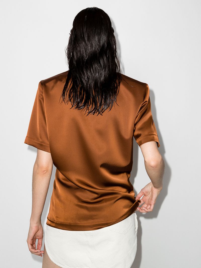 Gathered T-shirt