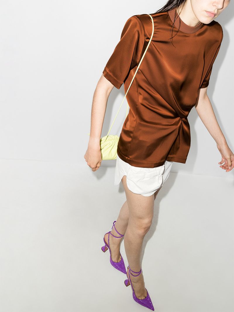 Gathered T-shirt