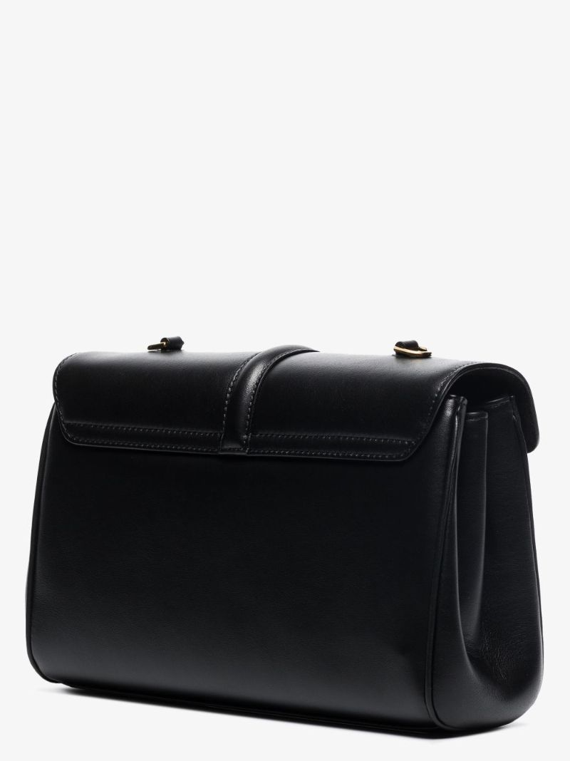 Black Teen Soft 16 Leather Shoulder Bag