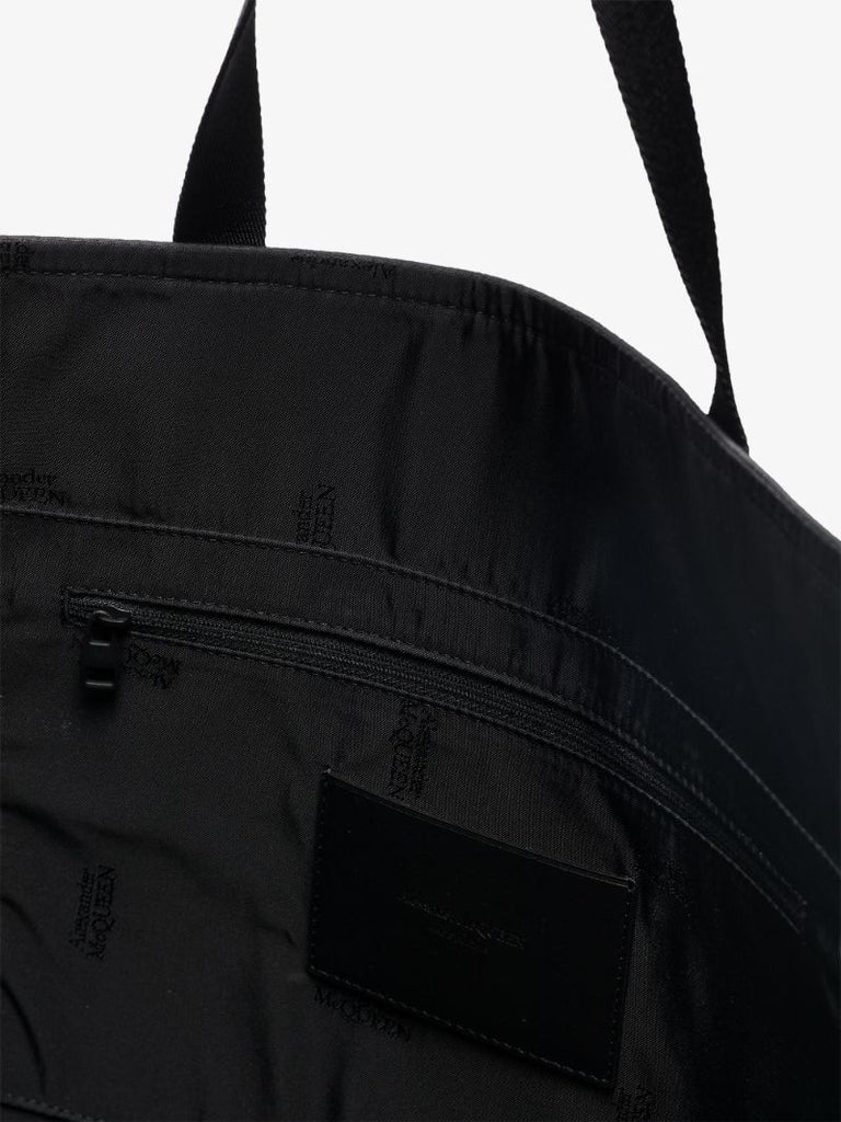 Black East West Tote Bag