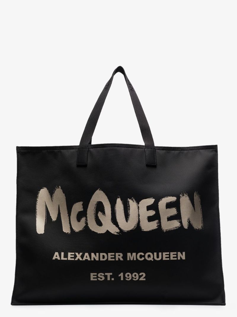 Black East West Tote Bag