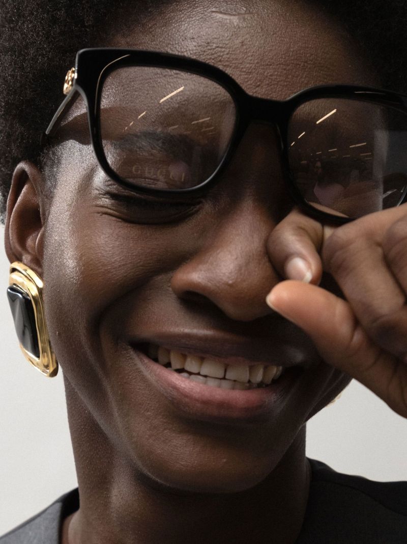 Black Square Optical Glasses