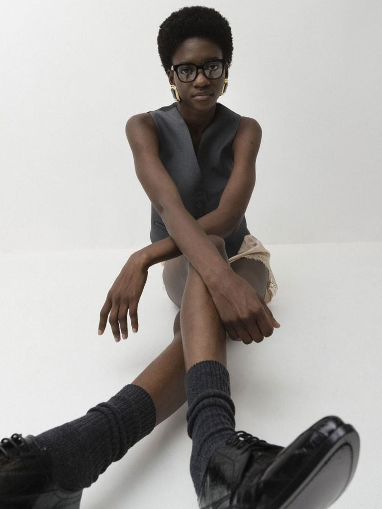 Black Square Optical Glasses
