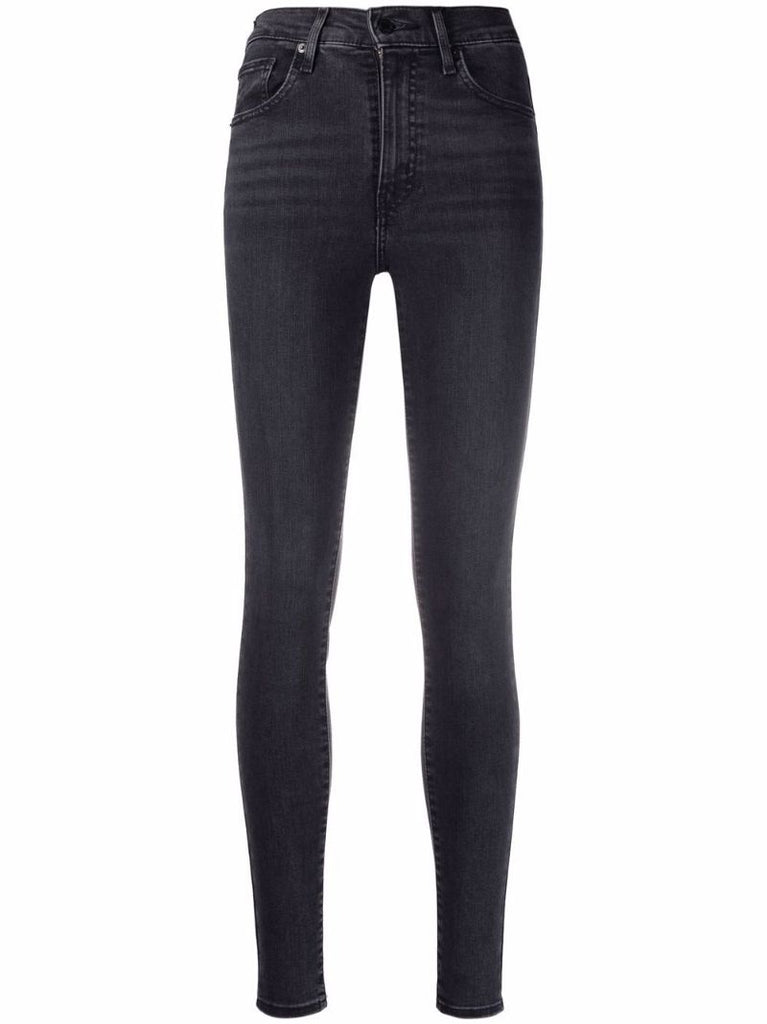 Black Mile High Super Skinny Jeans