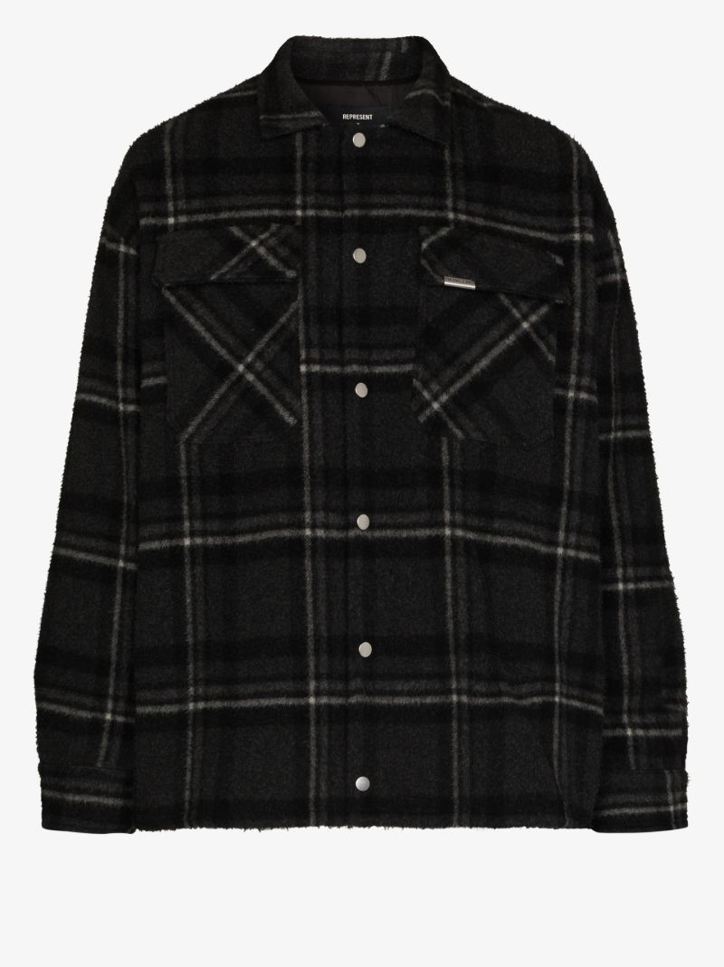 Checked Flannel Overshirt