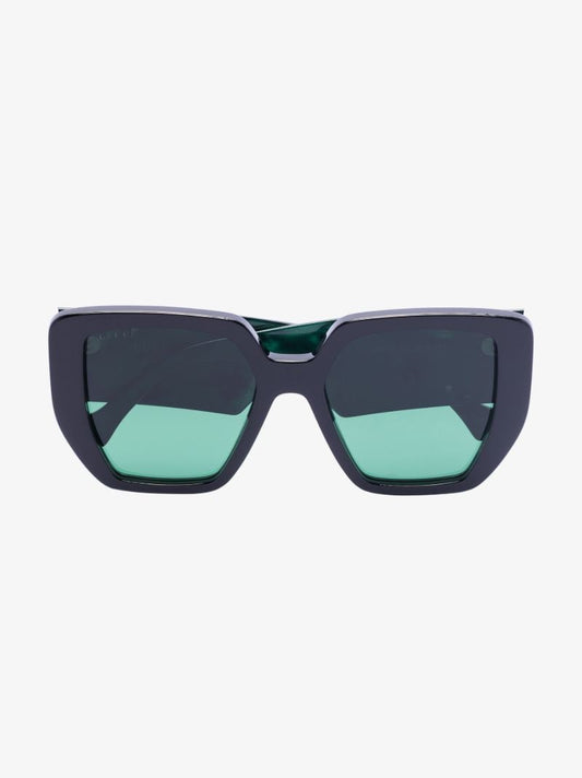 Black Oversized Square Sunglasses