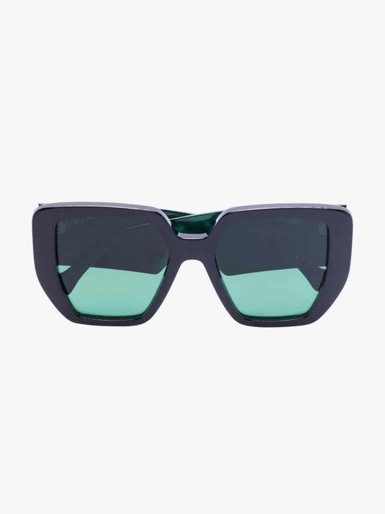Black Oversized Square Sunglasses