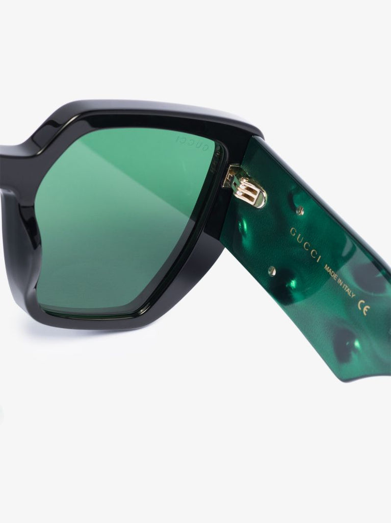 Black Oversized Square Sunglasses