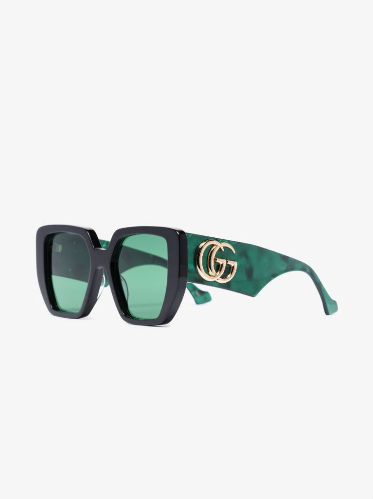 Black Oversized Square Sunglasses
