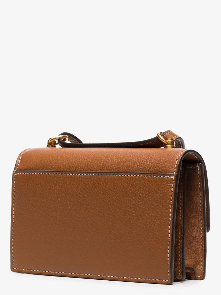 Brown Miller Leather Shoulder Bag