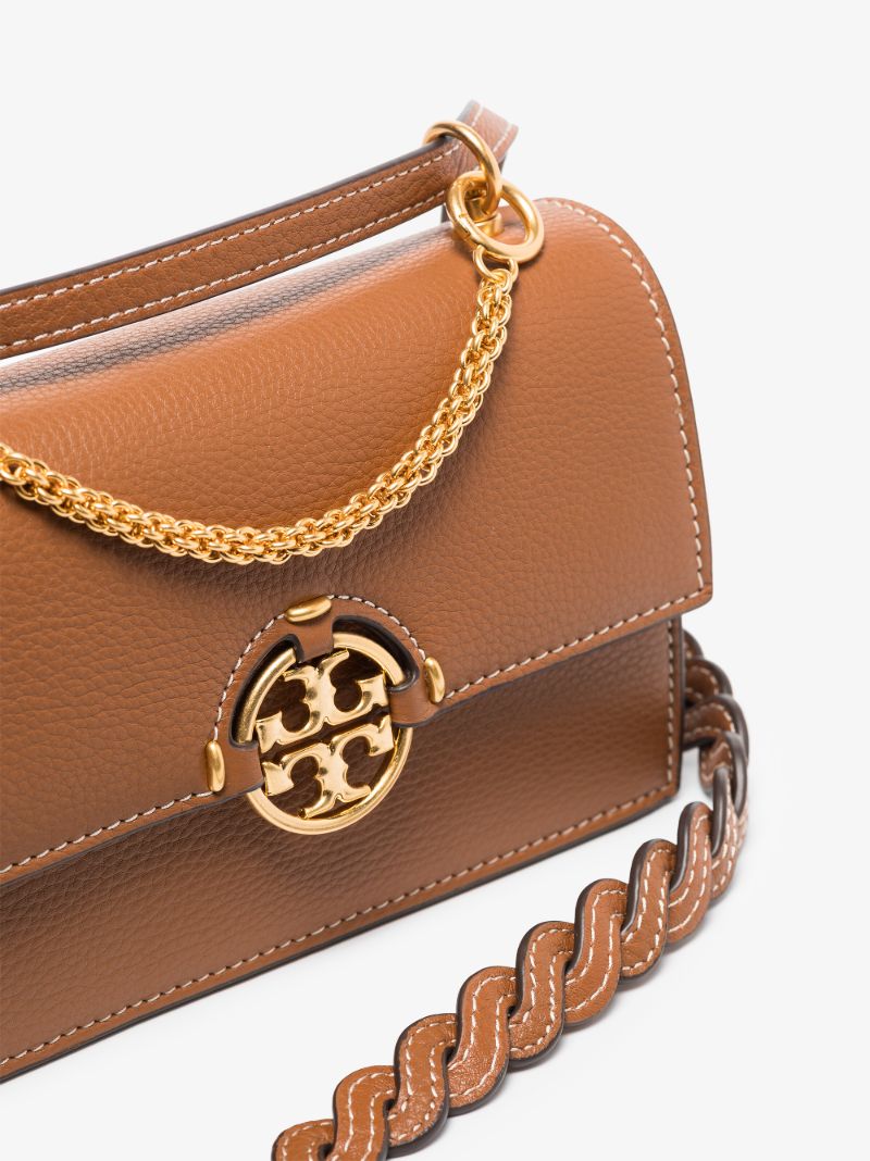 Brown Miller Leather Shoulder Bag