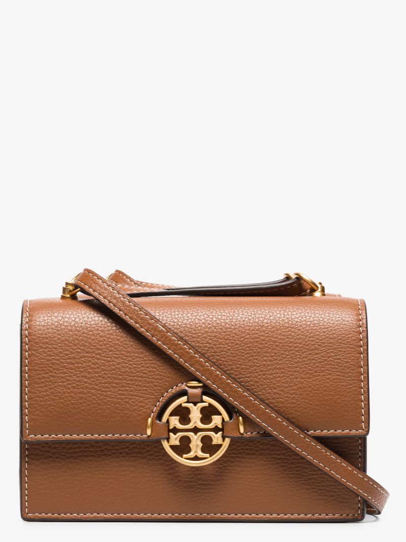 Brown Miller Leather Shoulder Bag