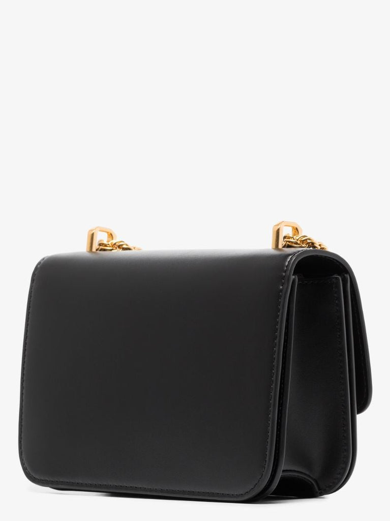 Black Eleanor Small Leather Shoulder Bag