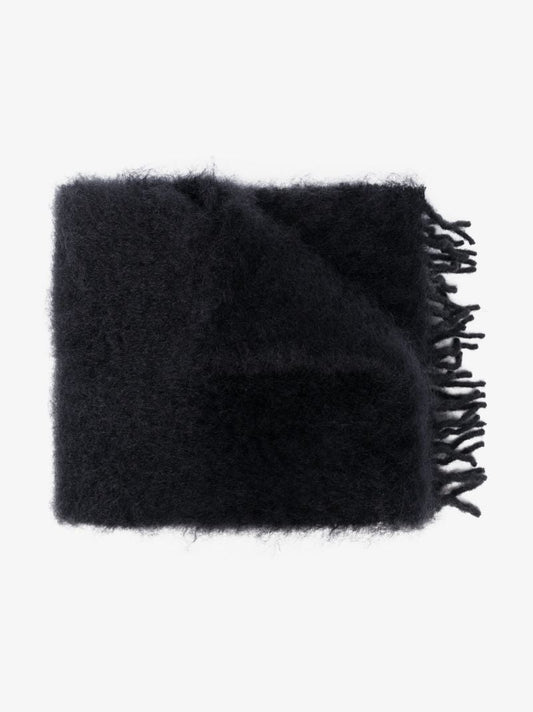 Black Brushed Scarf