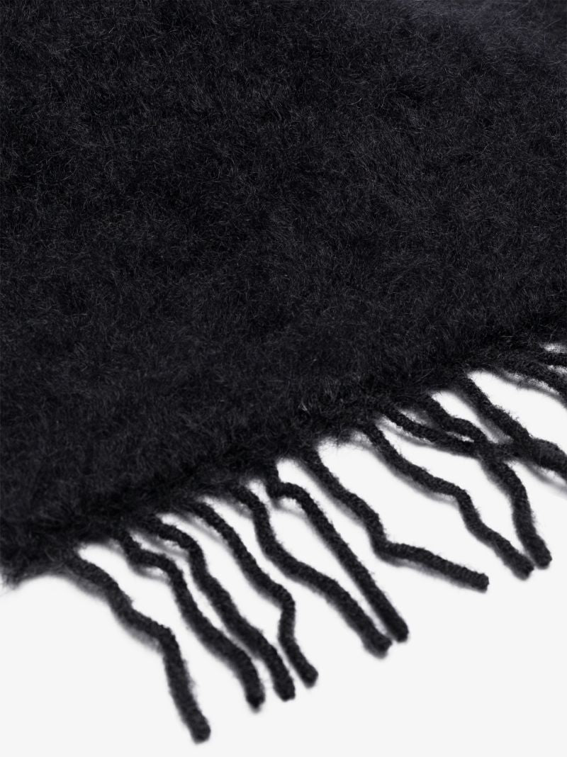 Black Brushed Scarf
