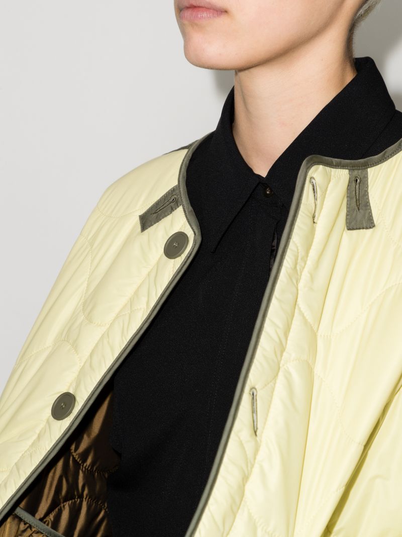 The Reversible Cropped Quilted Jacket
