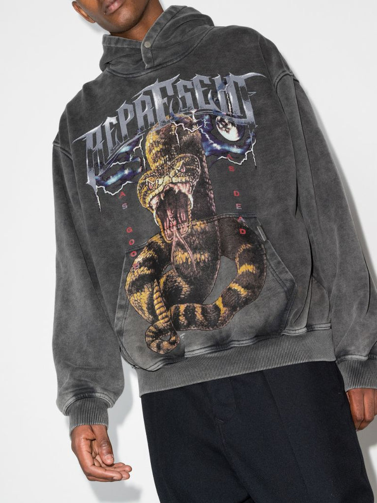 Graphic Print Hoodie