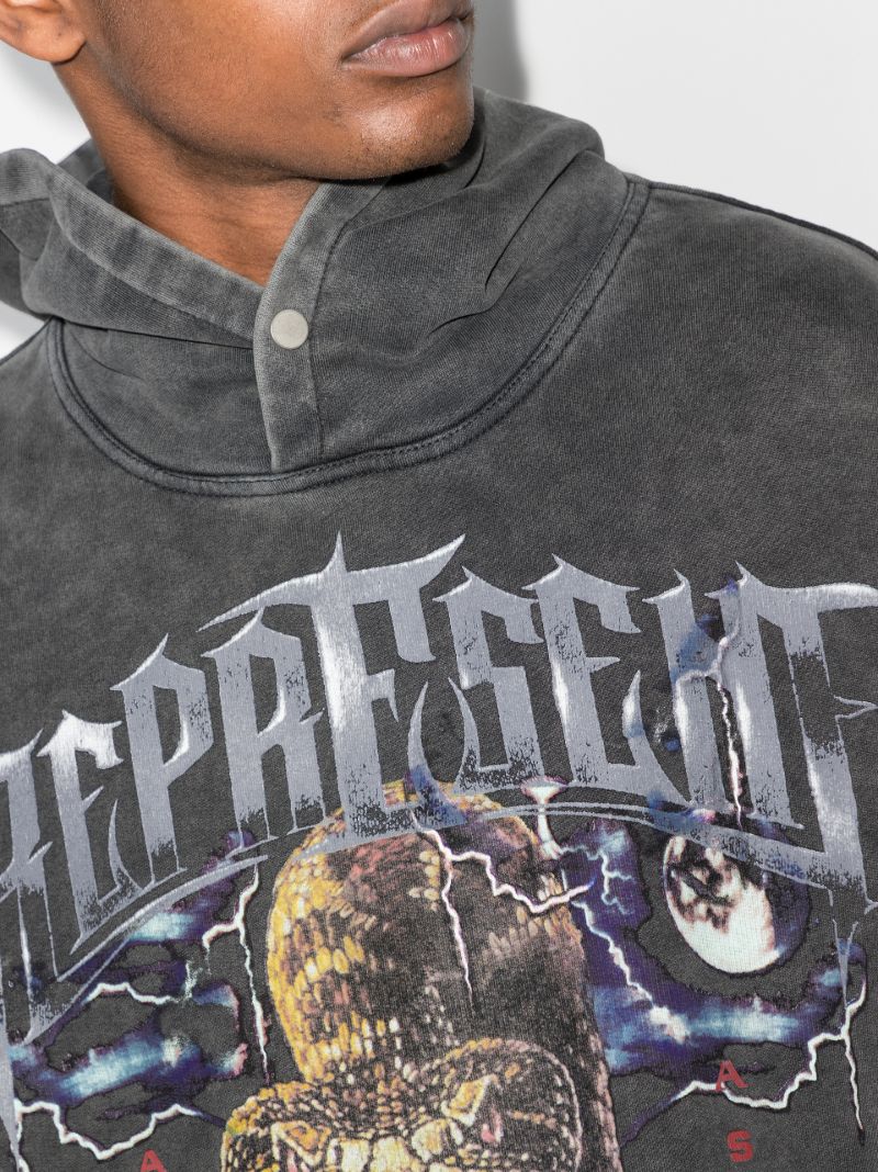 Graphic Print Hoodie