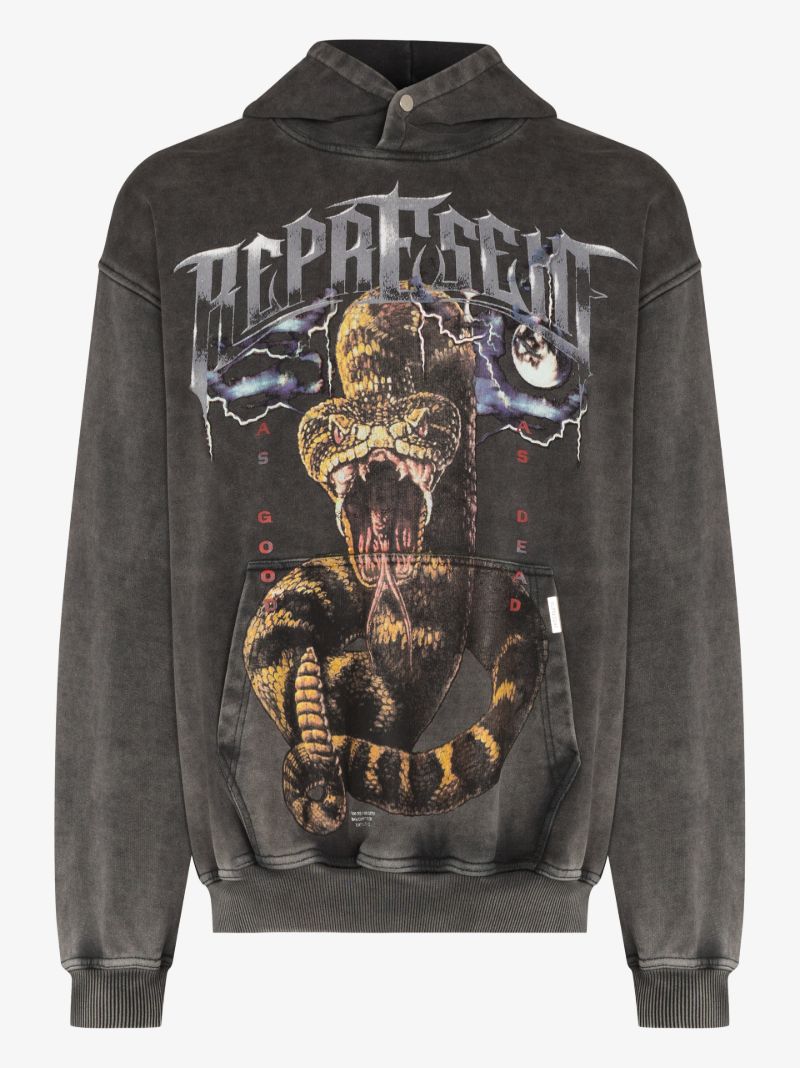 Graphic Print Hoodie