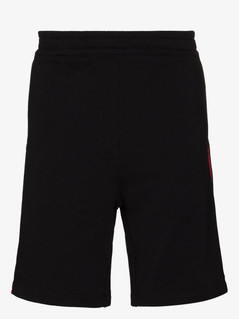 Piped Track Shorts