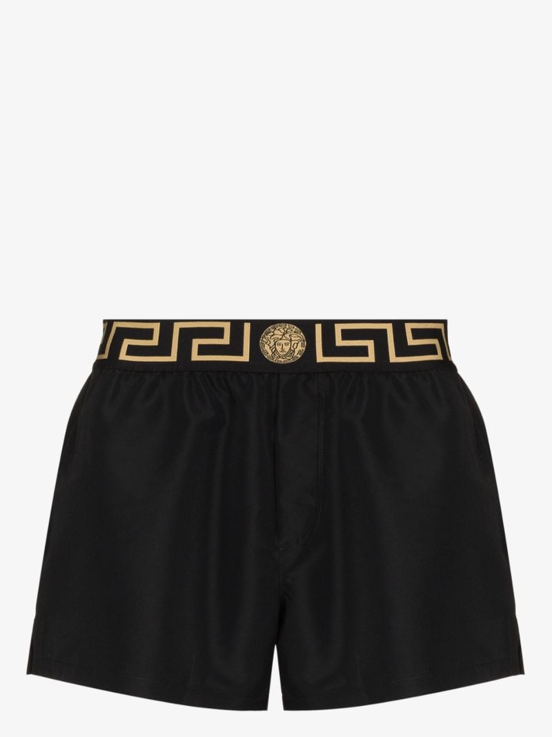 Greca Border Swim Shorts