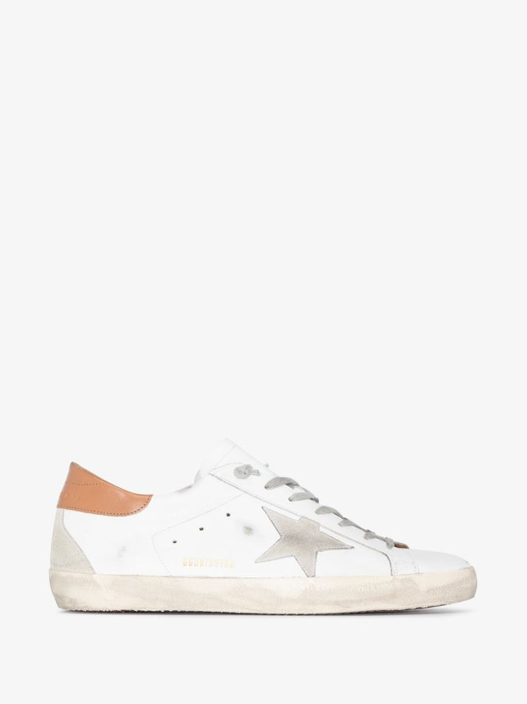 White Super-star Leather Sneakers