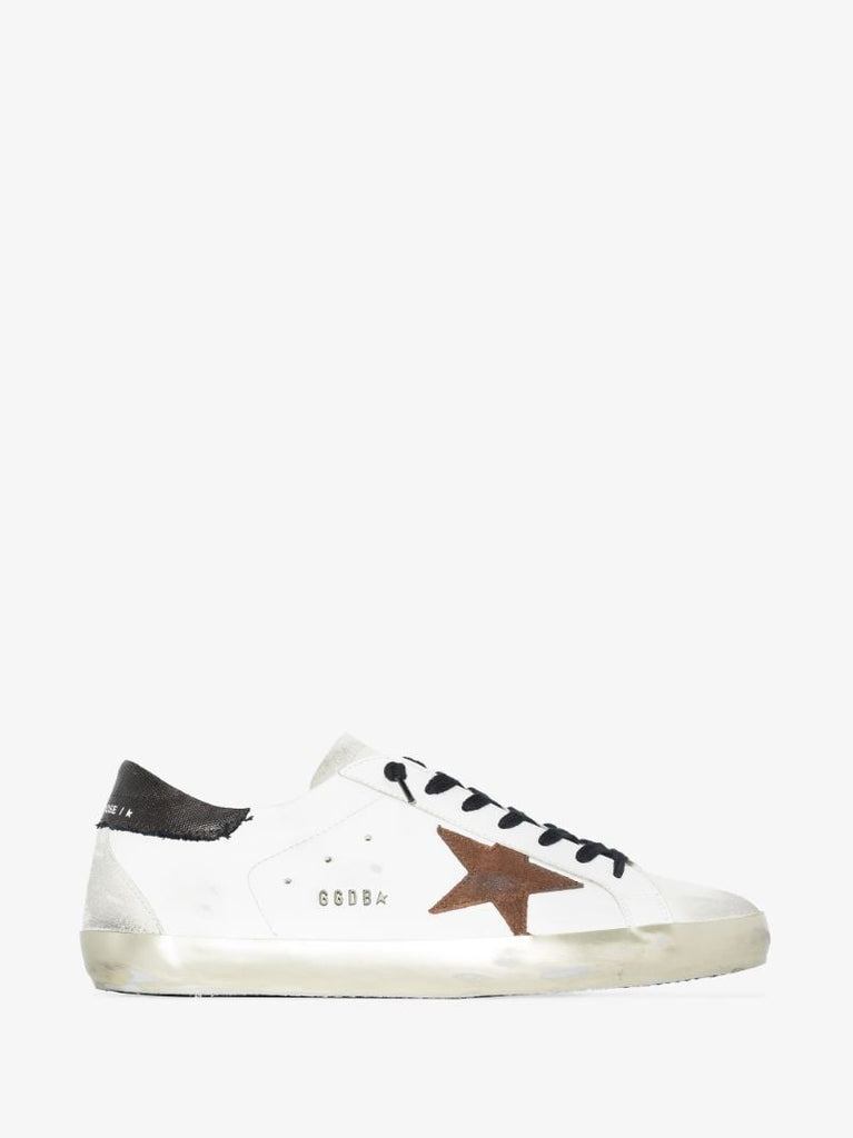 White Super-star Leather Sneakers