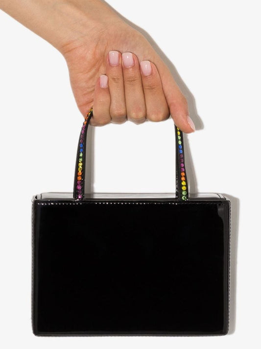 Black Gilda Patent Leather Mini Bag