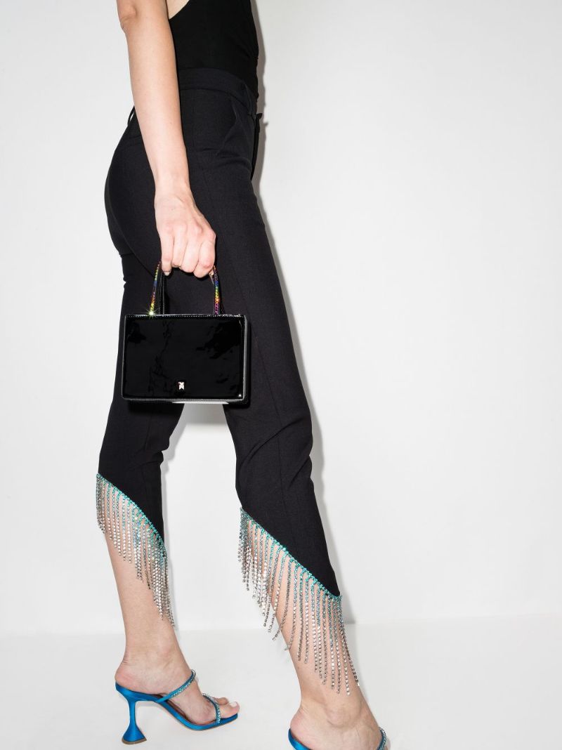 Black Gilda Patent Leather Mini Bag