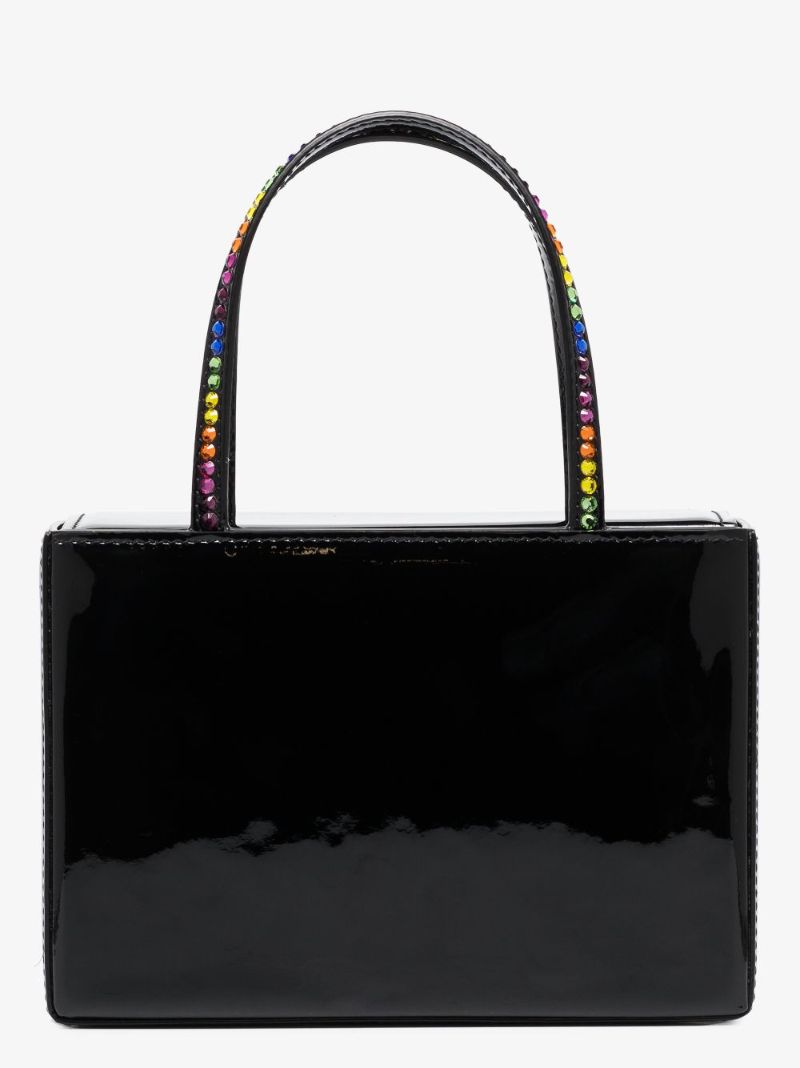 Black Gilda Patent Leather Mini Bag
