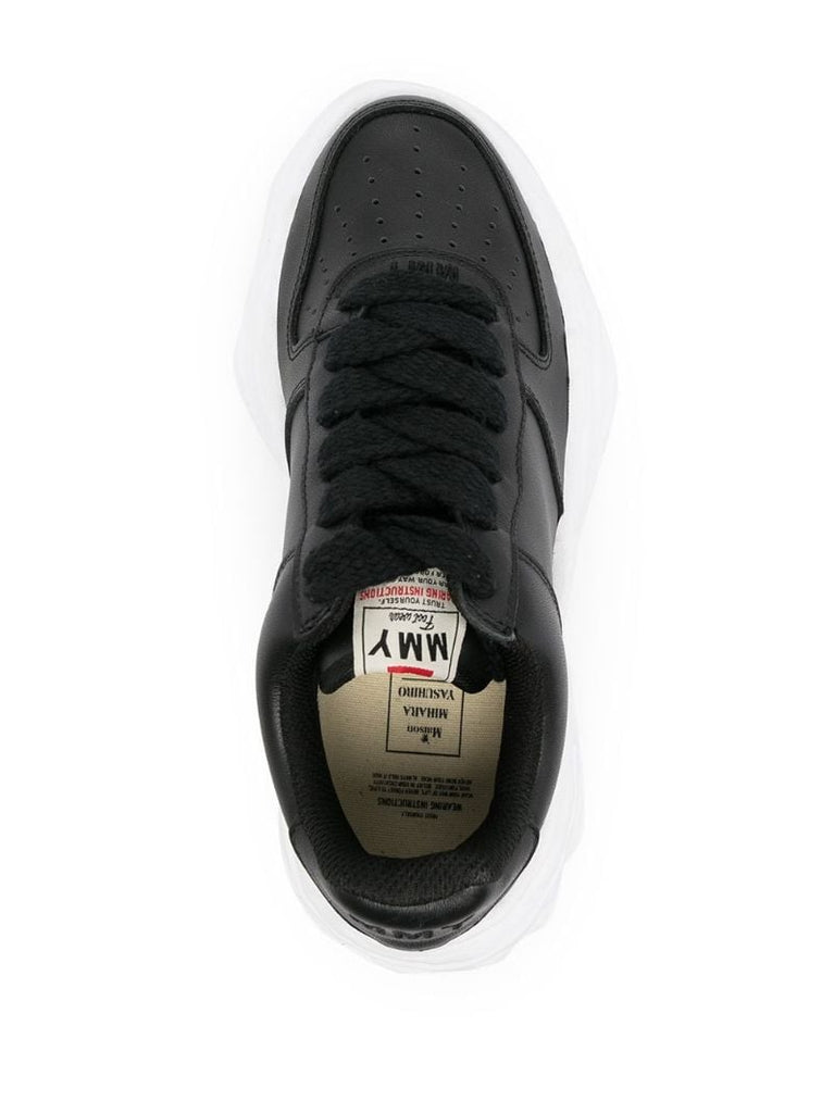 Black Wayne Original Low Top Sneakers