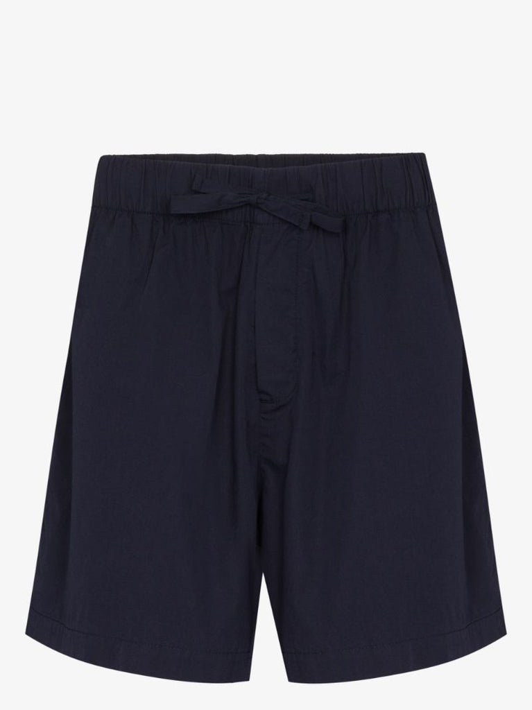 Navy Drawstring Pajama Shorts