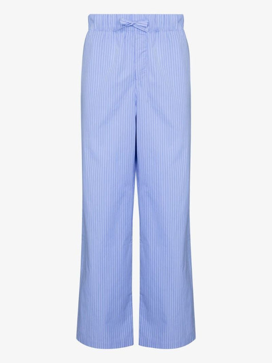 Blue Striped Pajama Trousers