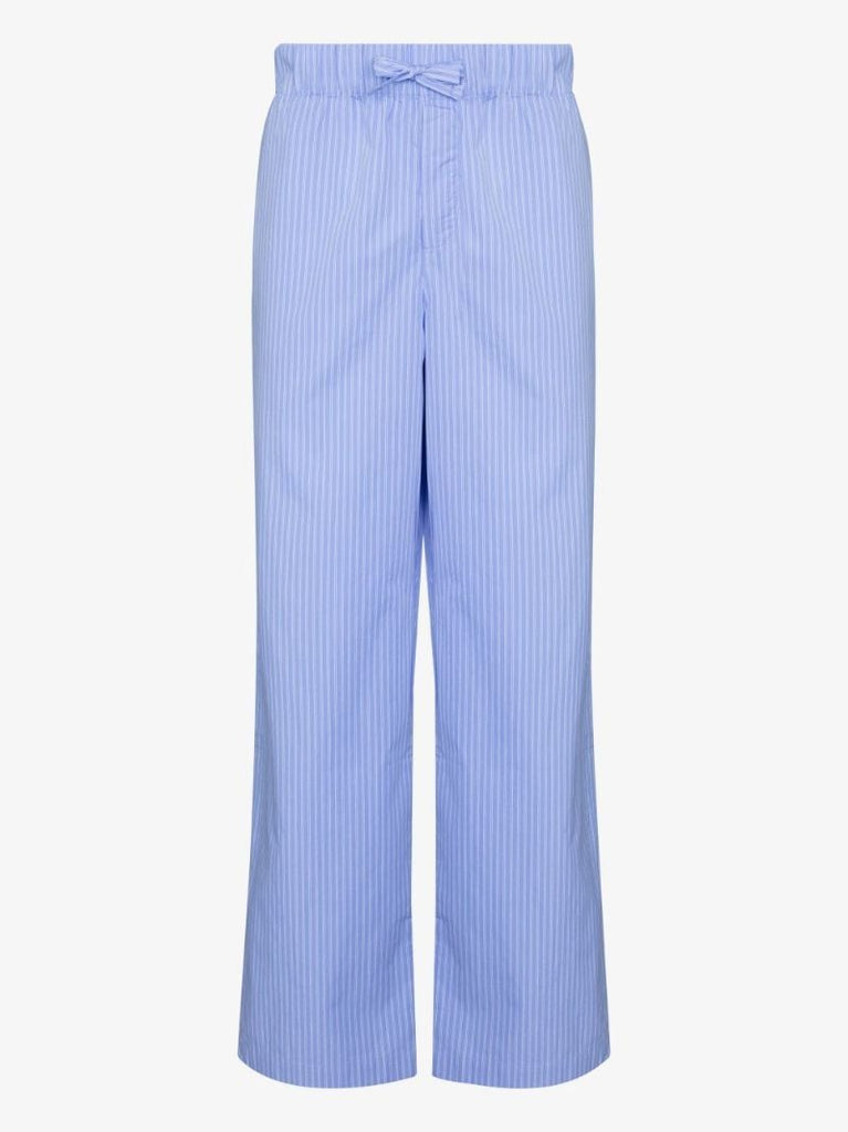 Blue Striped Pajama Trousers