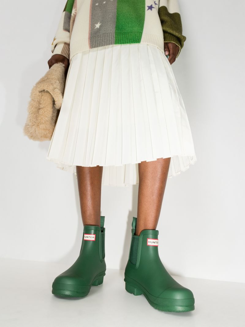 Green Original Chelsea Boots
