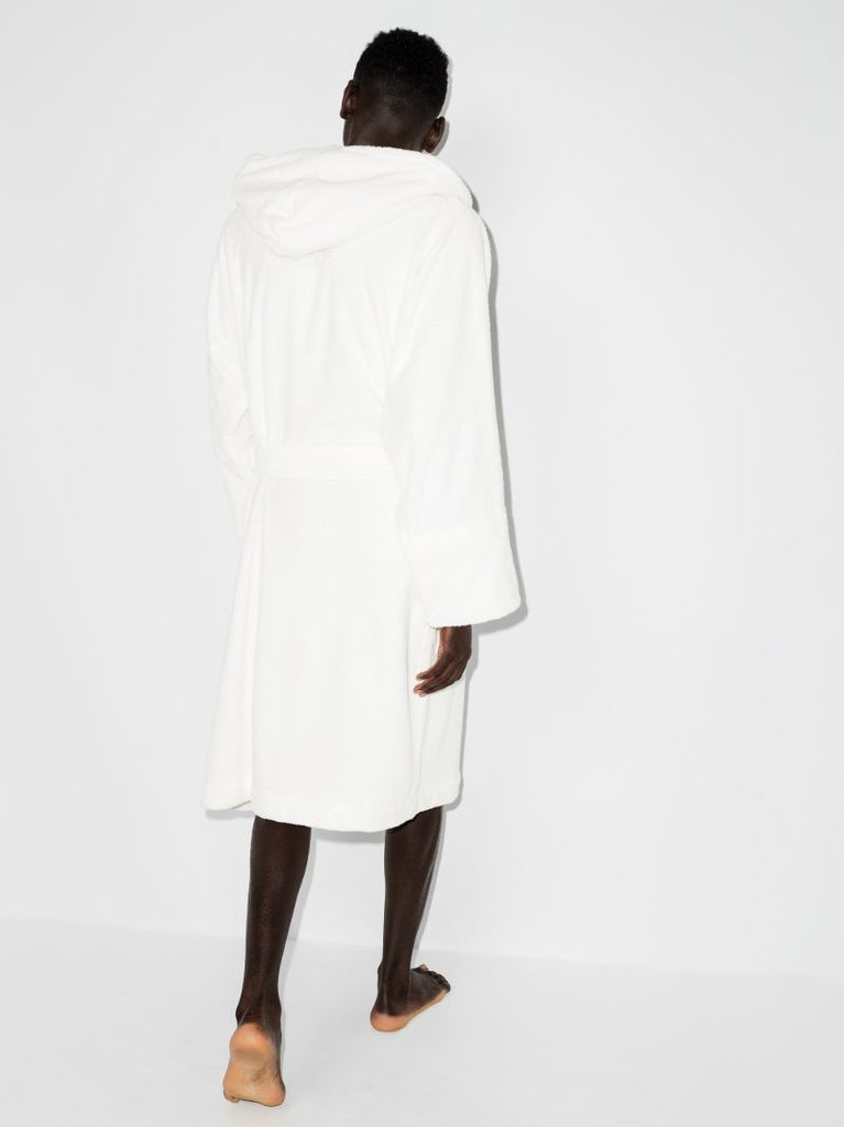 White Terry Cotton Bathrobe