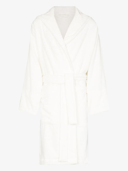 White Terry Cotton Bathrobe