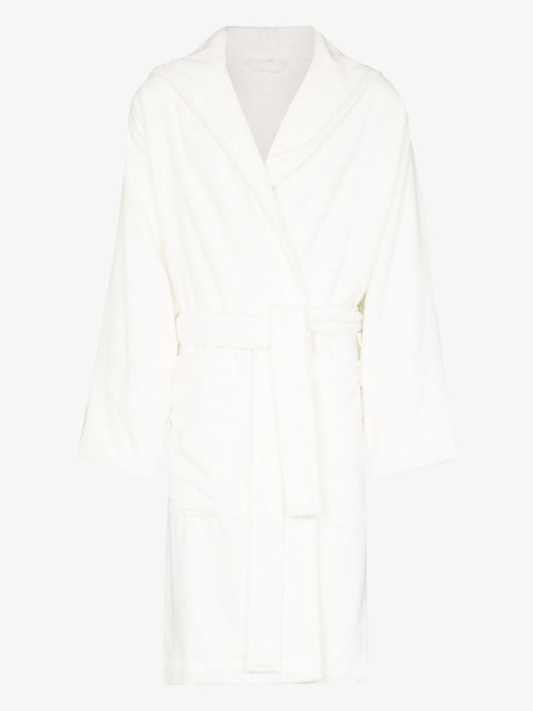 White Terry Cotton Bathrobe