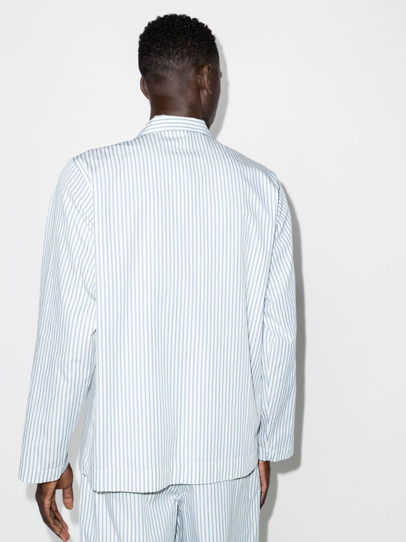 Striped Organic Cotton Pyjama Shirt