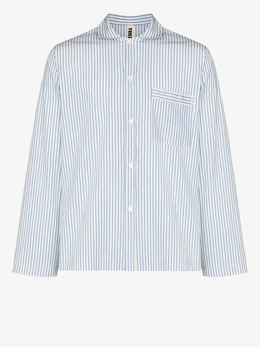 Striped Organic Cotton Pyjama Shirt