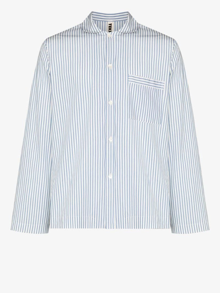 Striped Organic Cotton Pyjama Shirt
